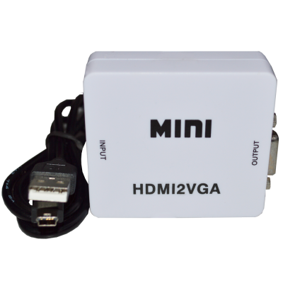 Mod. 1975-A. Convertidor HDMI a VGA+audio