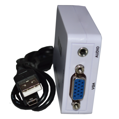 Mod. 1975-A. Convertidor HDMI a VGA+audio