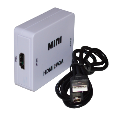 Mod. 1975-A. Convertidor HDMI a VGA+audio