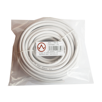Mod. 1186/15. Cable coaxial TV 5C2V. 15m.