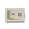 Mod. 990-B. Interruptor unipolar 6A, blanco