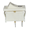Mod. 990-B. Interruptor unipolar 6A, blanco