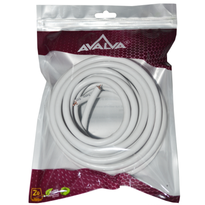 Mod. 1186/5. Cable coaxial TV 5C2V. 5m.