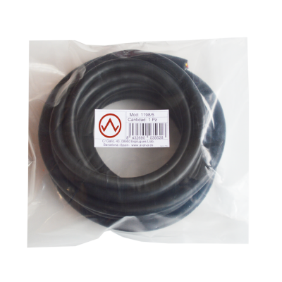 Mod. 1198-5. Rollo cable audio-vídeo estéreo IN/OUT. 5m