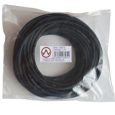 Mod. 1196-15. Cable micrófono estéreo balanceado. 15m