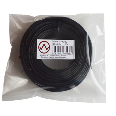 Mod. 1190-30. Rollo cable audio paralelo apantallado. 30m..