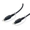 Mod. 6080/2. Conexión audio fibra óptica. 2m.