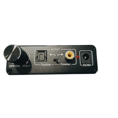 Mod. 6130. Convertidor de audio digital a analógico con regulador de volumen