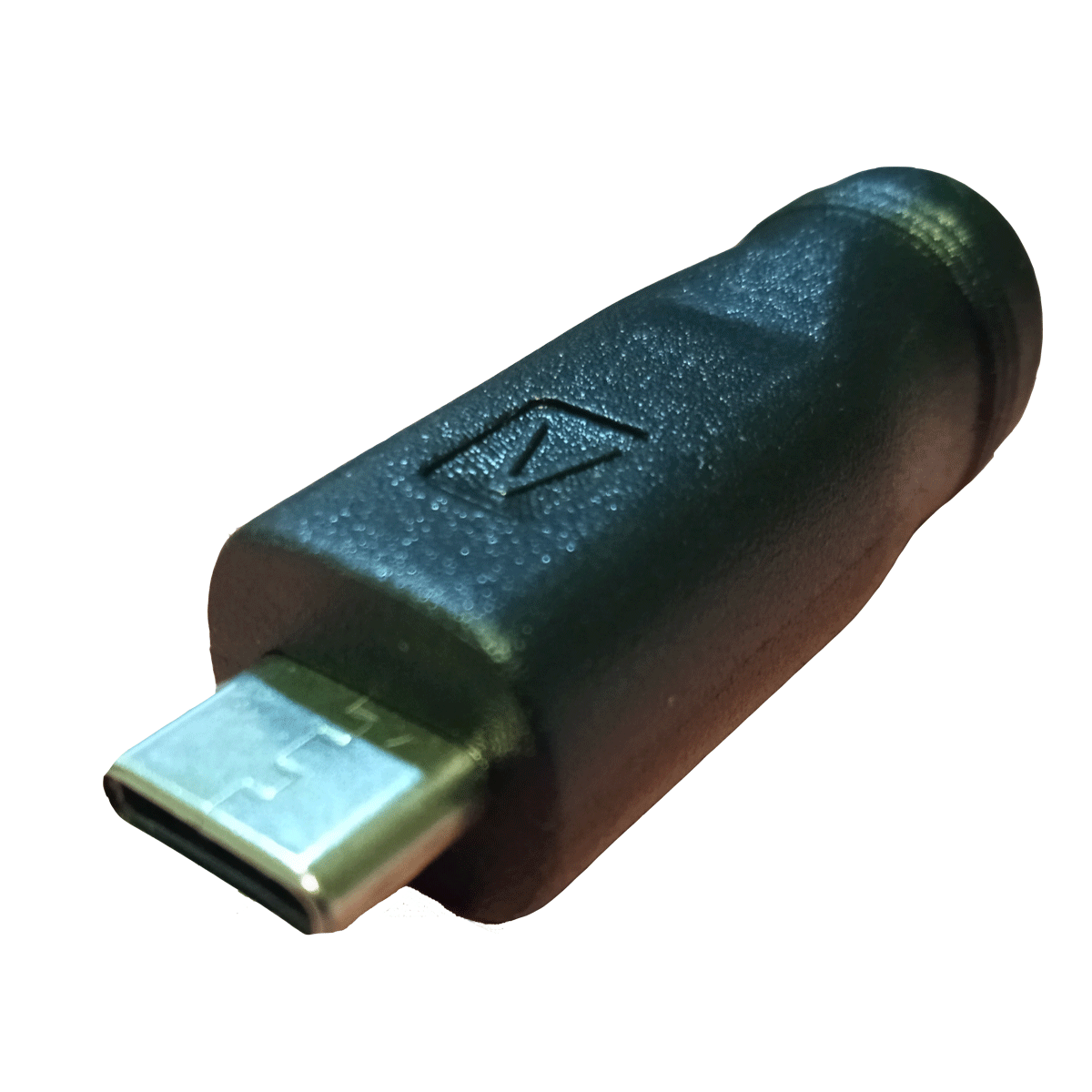 Mod. 263/P. Adaptador alimentación hembra a macho USB-C