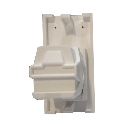 Mod. 1258-E. Módulo 25x50mm con hembra HDMI para caja modular