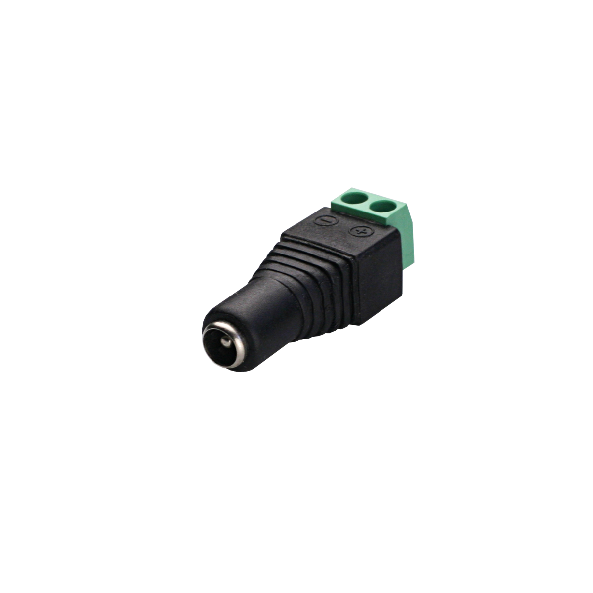 Mod. 3396-H/2. Borne a conector alimentación jack hembra 5.5x2.5mm