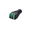 Mod. 3396-H/2. Borne a conector alimentación jack hembra 5.5x2.5mm