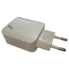 Mod. 3553-C. Cargador doble USB rápido QC3.0 para red