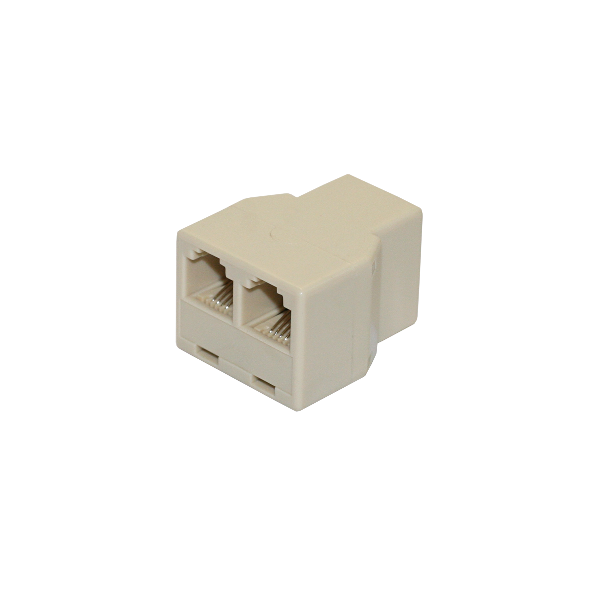 Mod. 1270. Adaptador modular hembra a 2 hembras RJ11 (6P4C)