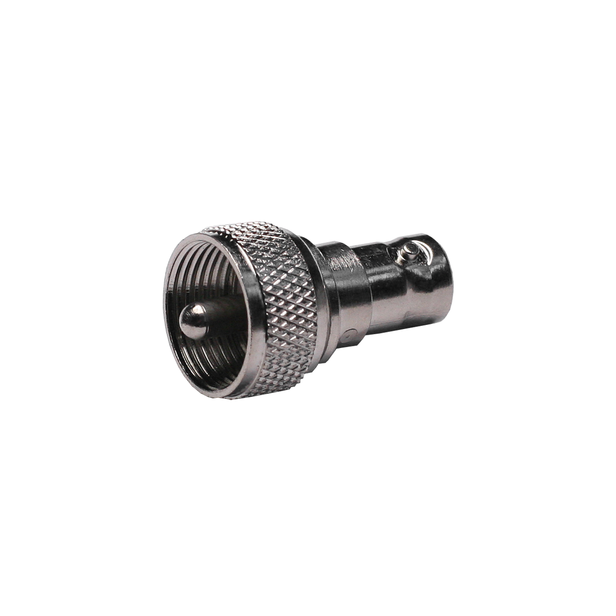 Mod. 1318. Adaptador PL macho a BNC hembra