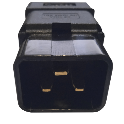 Mod. 420. Conector red IEC macho C20