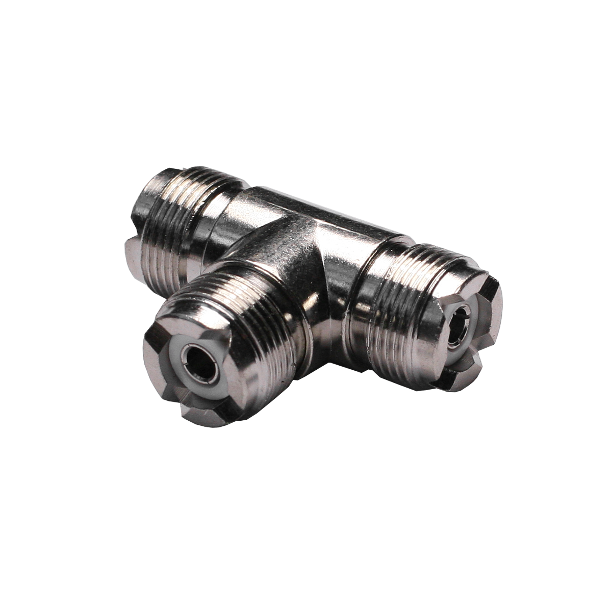 Mod. 1332. Distribuidor PL hembra a 2 PL hembra