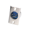 Mod. 1520/4. Conector canon macho 4c