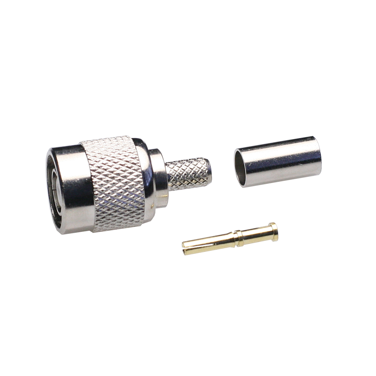 Mod. 1502-E. Conector TNC macho inverso RG174