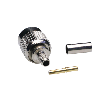 Mod. 1502-E. Conector TNC macho inverso RG174
