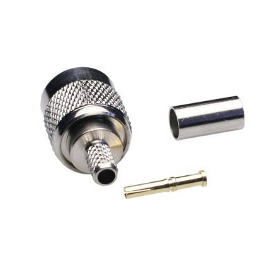 Mod. 1502-A. Conector TNC macho inverso RG58