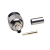 Mod. 1502-A. Conector TNC macho inverso RG58
