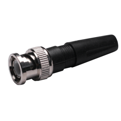 Mod. 1405. Conector BNC macho con brida y tornillo