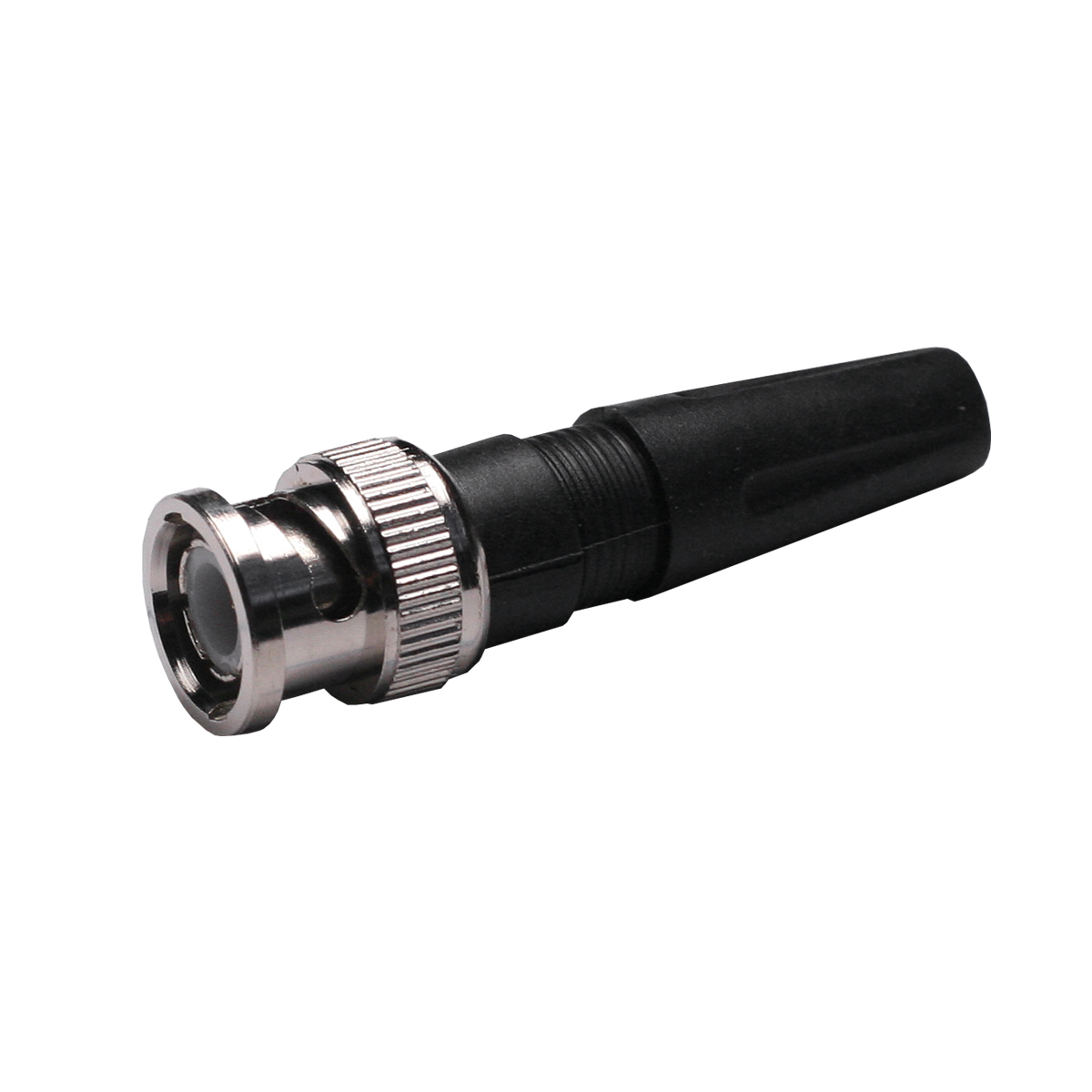 Mod. 1405. Conector BNC macho con brida y tornillo