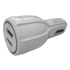 Mod. 3553-F. Cargador doble USB rápido QC3.0 para mechero