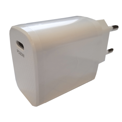 Mod. 3553-D. Cargador USB-C PD 20W rápido para red