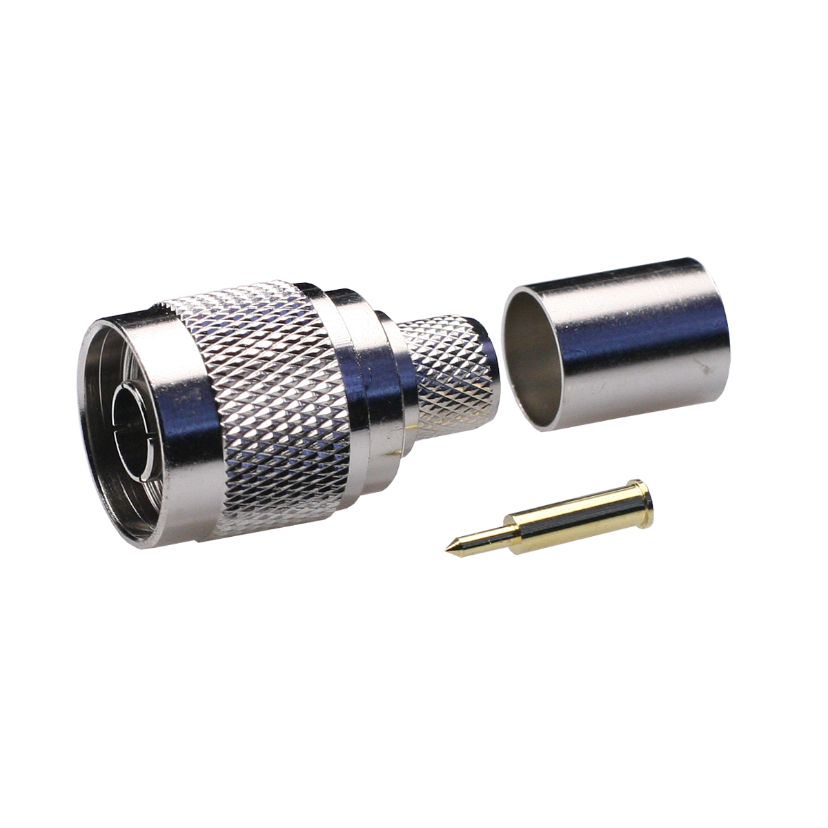 Mod. 1429. Conector N macho RG213, RG11, RG8