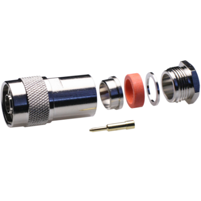 Mod. 1430. Conector N macho RG213, RG11, RG8