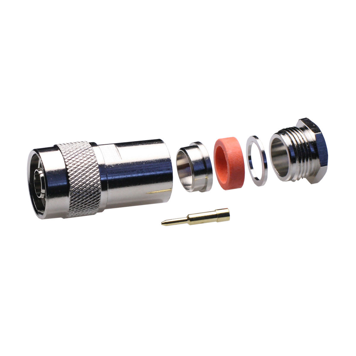 Mod. 1430. Conector N macho RG213, RG11, RG8