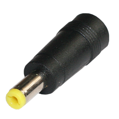 Mod. 263/D. Adaptador alimentación hembra a macho 5.5x2.1mm