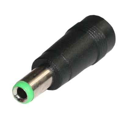 Mod. 263/E. Adaptador alimentación hembra a macho 6.3x3.0mm