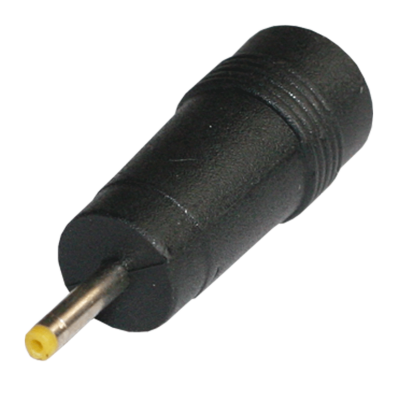 Mod. 263/G. Adaptador alimentación hembra a macho 2.35x0.7mm