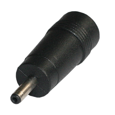 Mod. 263/J. Adaptador alimentación hembra a macho 3x1.1mm