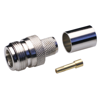 Mod. 1432. Conector N hembra RG213, RG11, RG8