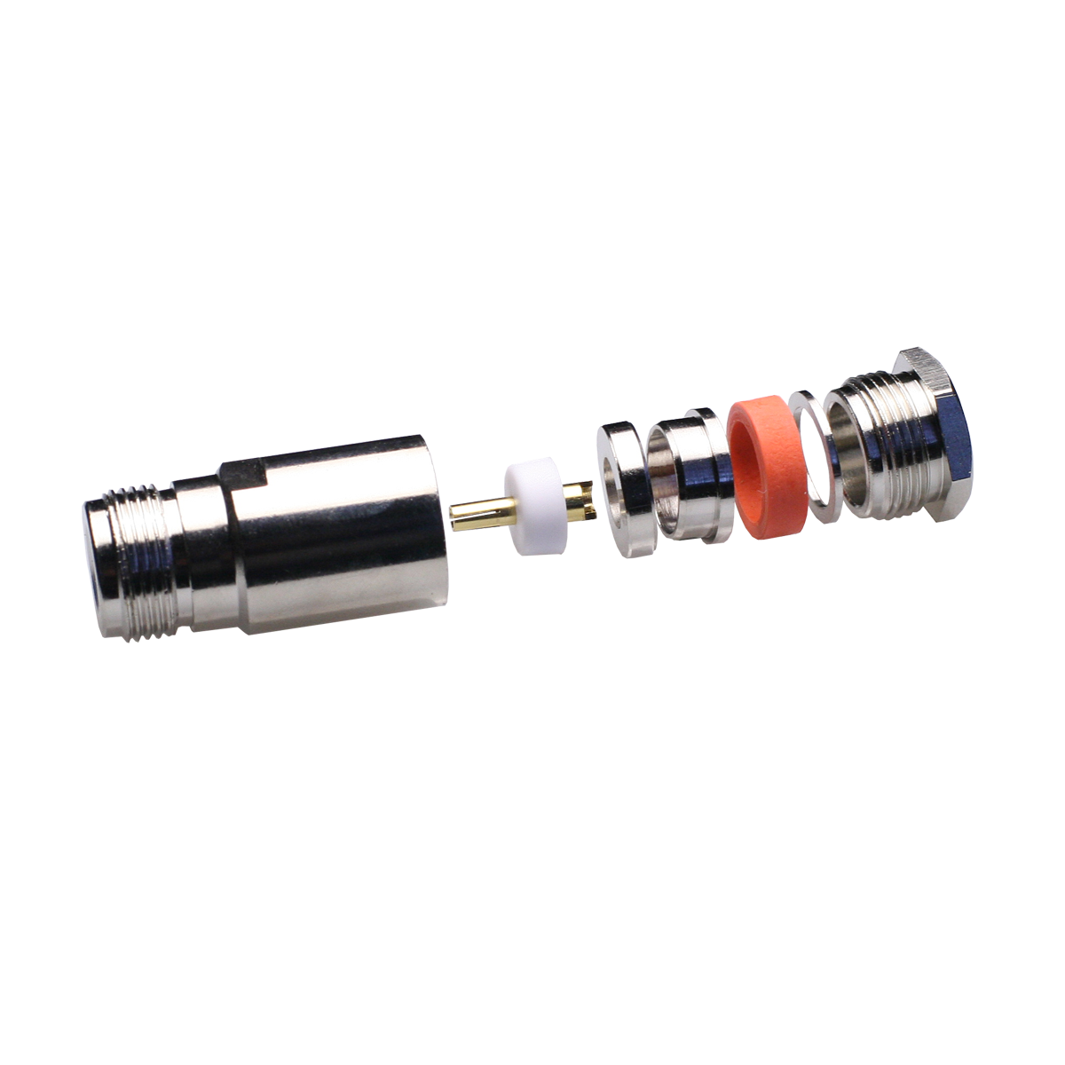 Mod. 1434. Conector N hembra RG213, RG11, RG8