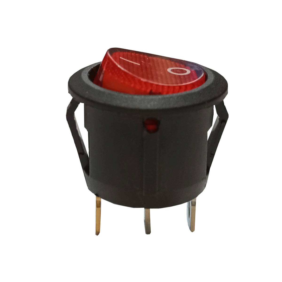 Mod. 946-L. Interruptor unipolar luminoso 6A, rojo