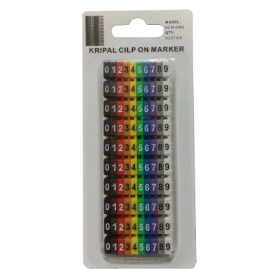 Mod. 1287-M. Marcadores para cable Ø 6-7,5mm