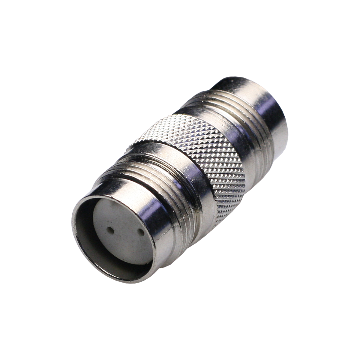 Mod. 1465. Adaptador twinaxial hembra a twinaxial hembra