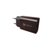 Mod. 3553-BN. Cargador USB rápido QC3.0 para red