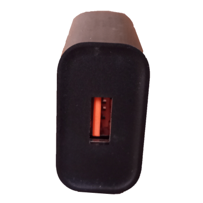 Mod. 3553-BN. Cargador USB rápido QC3.0 para red