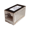 Mod. 1266/C6B. Adaptador modular hembra a hembra RJ45 (8P8C) blindado Cat6
