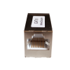 Mod. 1266/C6B. Adaptador modular hembra a hembra RJ45 (8P8C) blindado Cat6