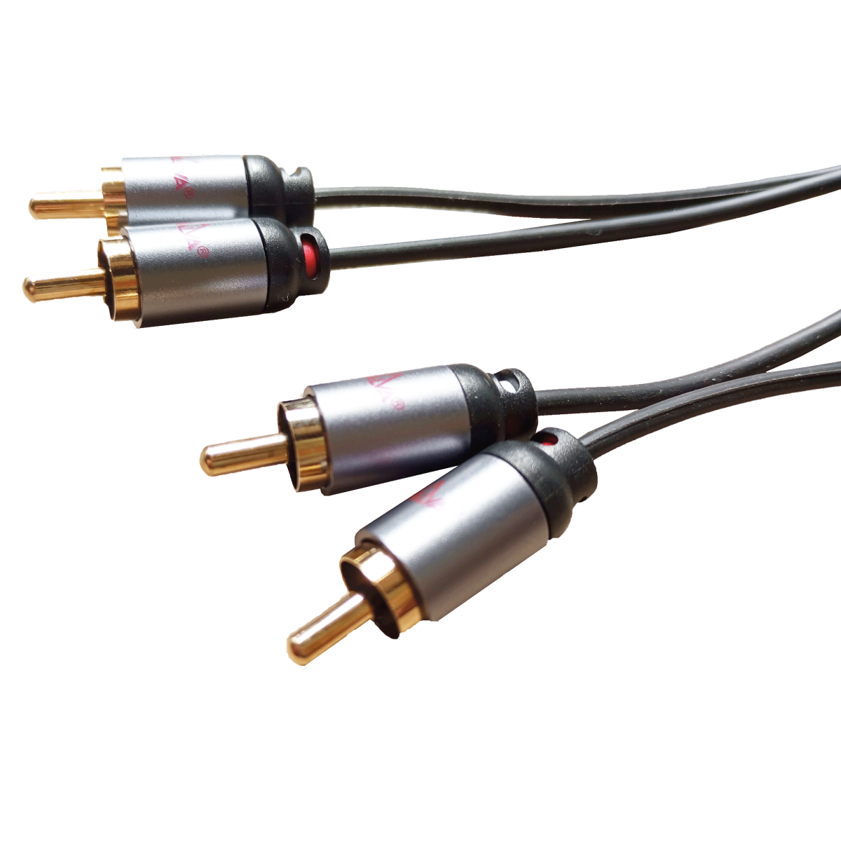 Mod. 1026-L. Conexión audio 2 RCA macho a 2 RCA macho. 1,5m. Mod. 1026-L. Conexión audio 2 RCA macho a 2 RCA macho. 1,5m.
