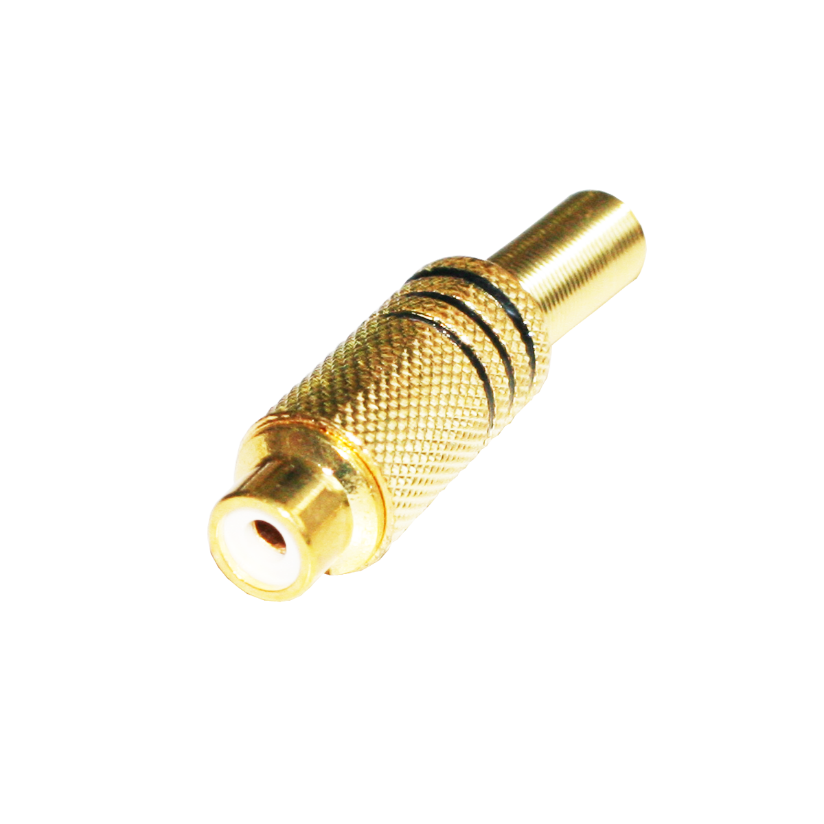 Mod. 113-H. Conector RCA hembra metálico