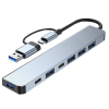 Mod. 1993/3. Hub USB/USBC macho a hembras USB/USBC