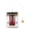 Mod. 3540-A/2. Cargador de baterías AA - AAA por USB con 2 pilas
